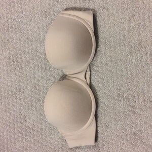 3/$15 Modern Movement Strapless Bra 34A (missing straps, padded underwire) EUC